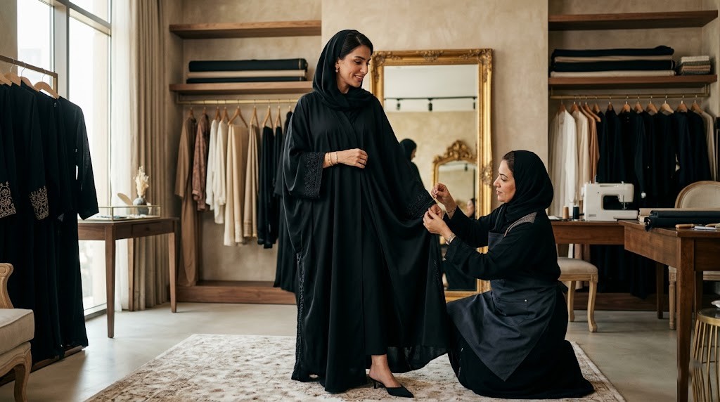 Abaya Alteration in Dubai What Can Be Fixed and How