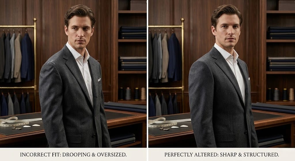 The Shoulders Do Not Sit Correctly