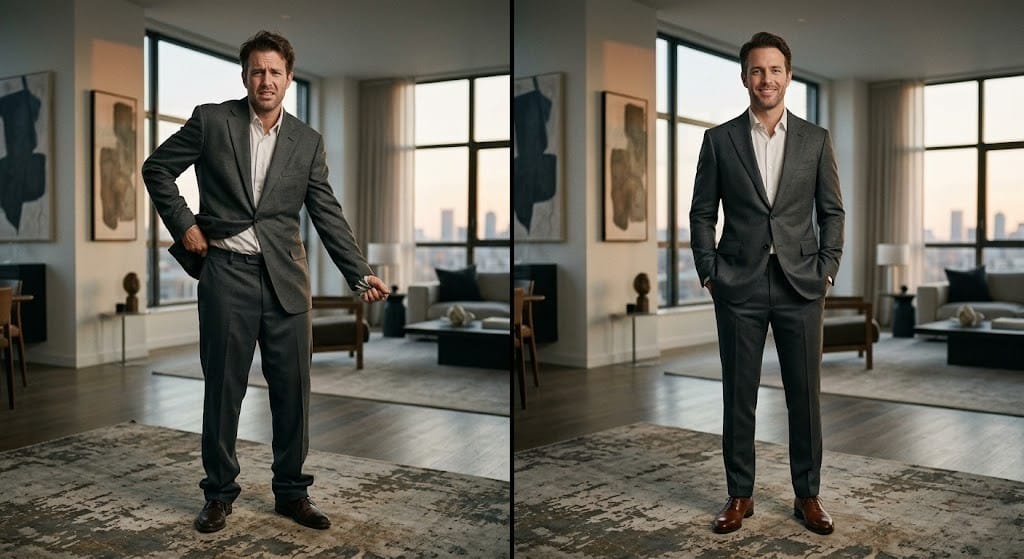 You Constantly Adjust Your Clothes While Wearing Them