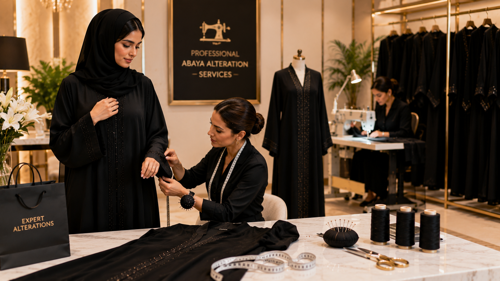 Professional Abaya Alteration Services in Dubai
