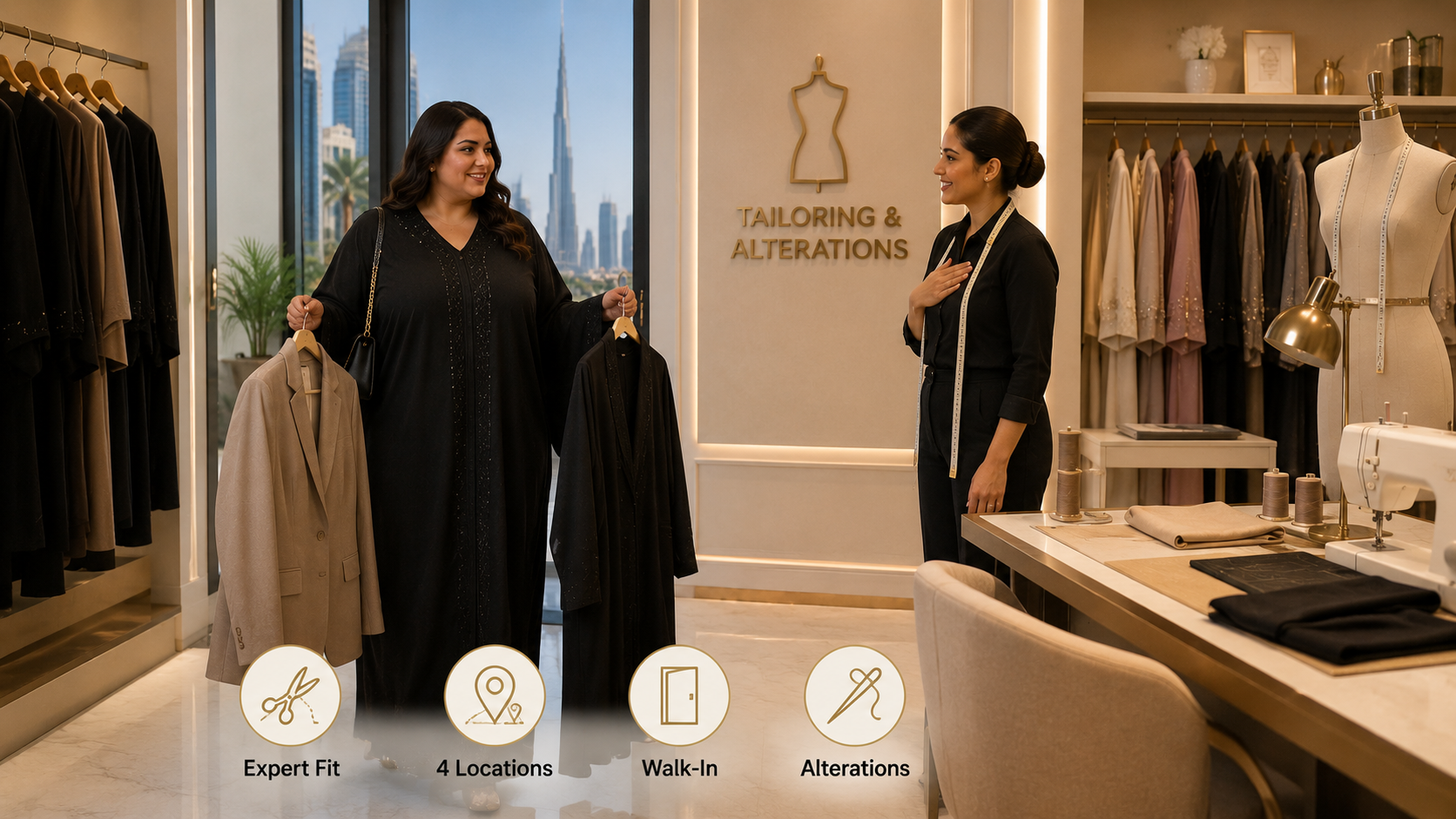 Where to Get Plus-Size Clothes Altered in Dubai