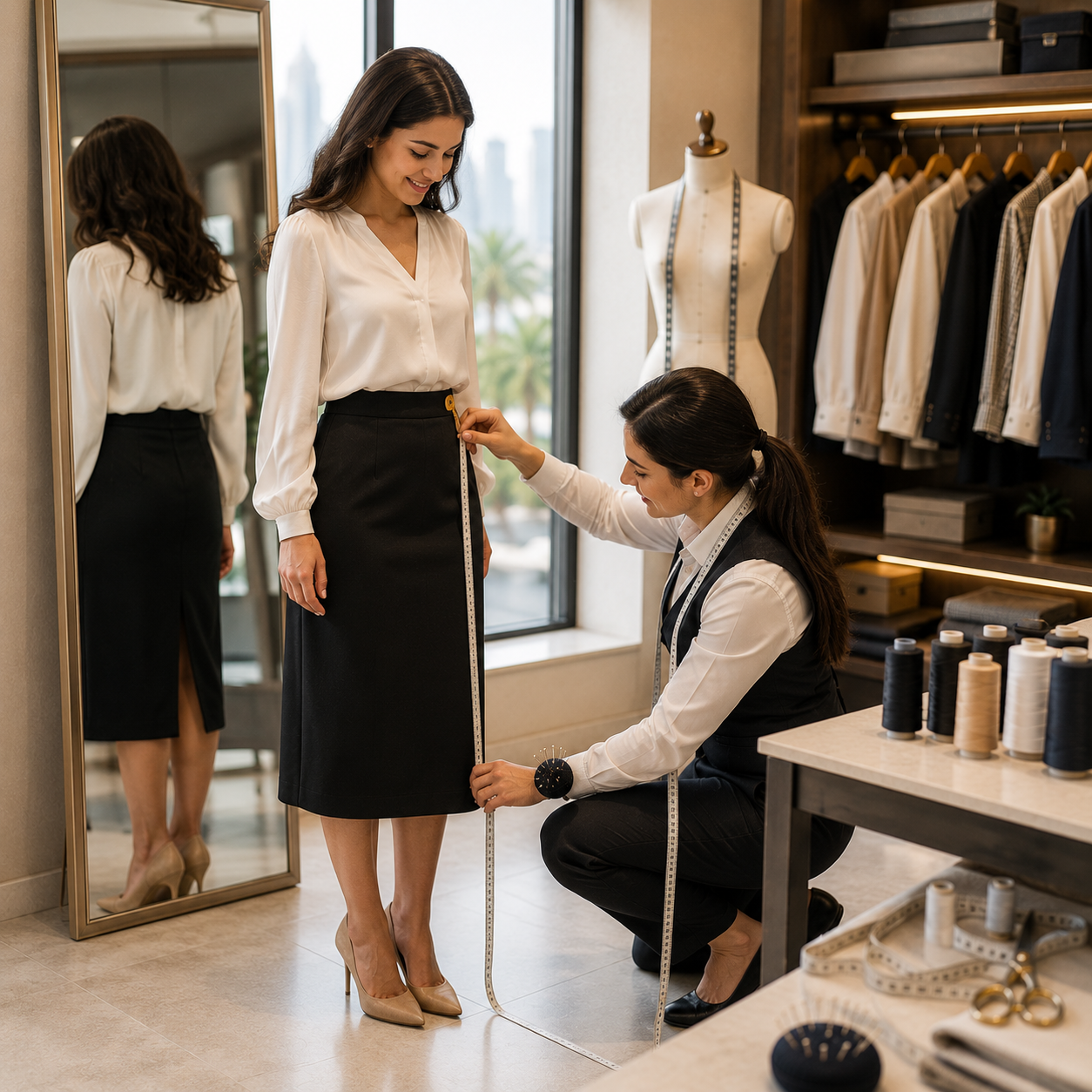 Getting Skirt Length Right in Dubai