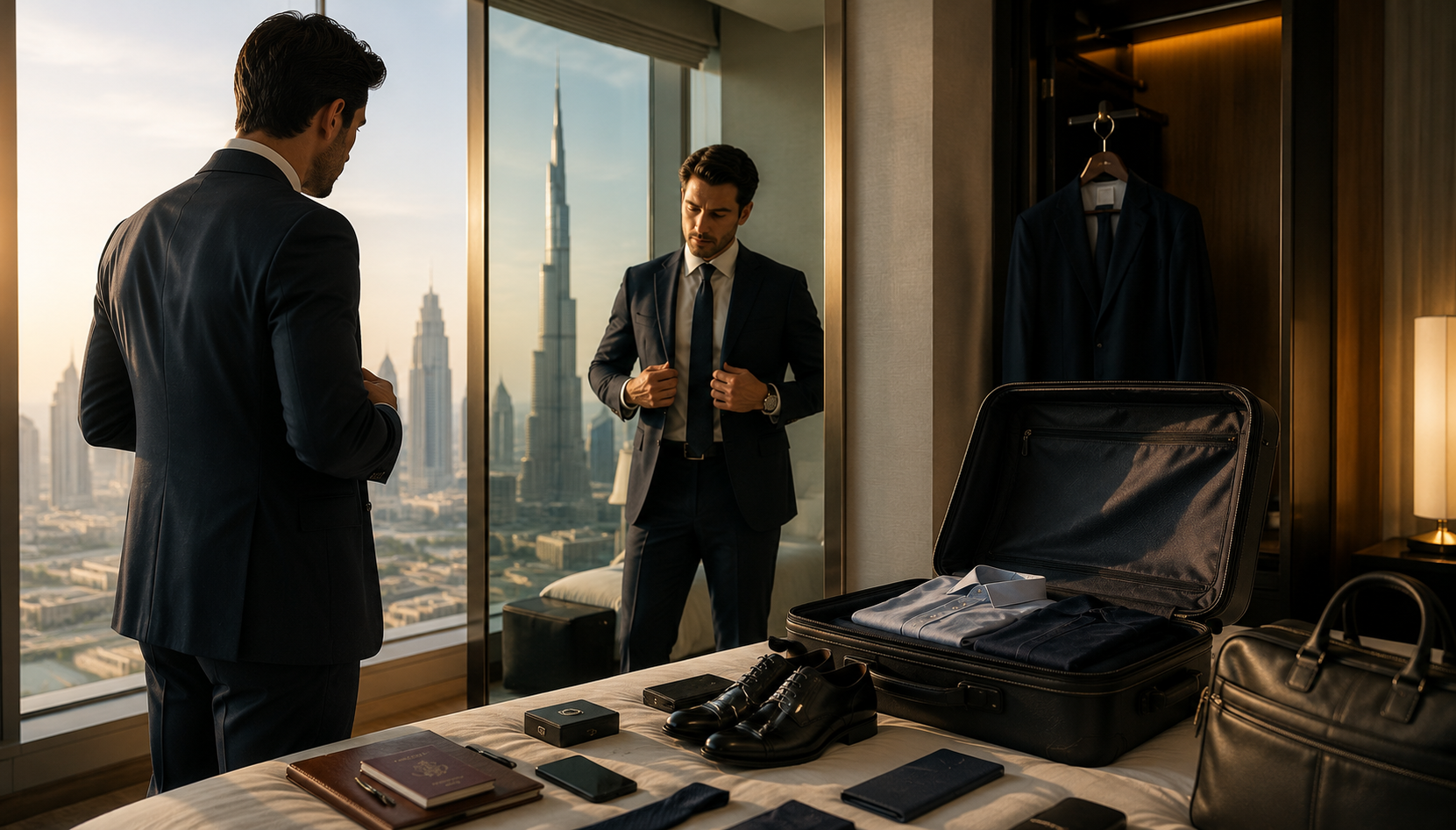Landed With a Meeting Tomorrow and a Suit That Doesn’t Fit Here’s What to Do