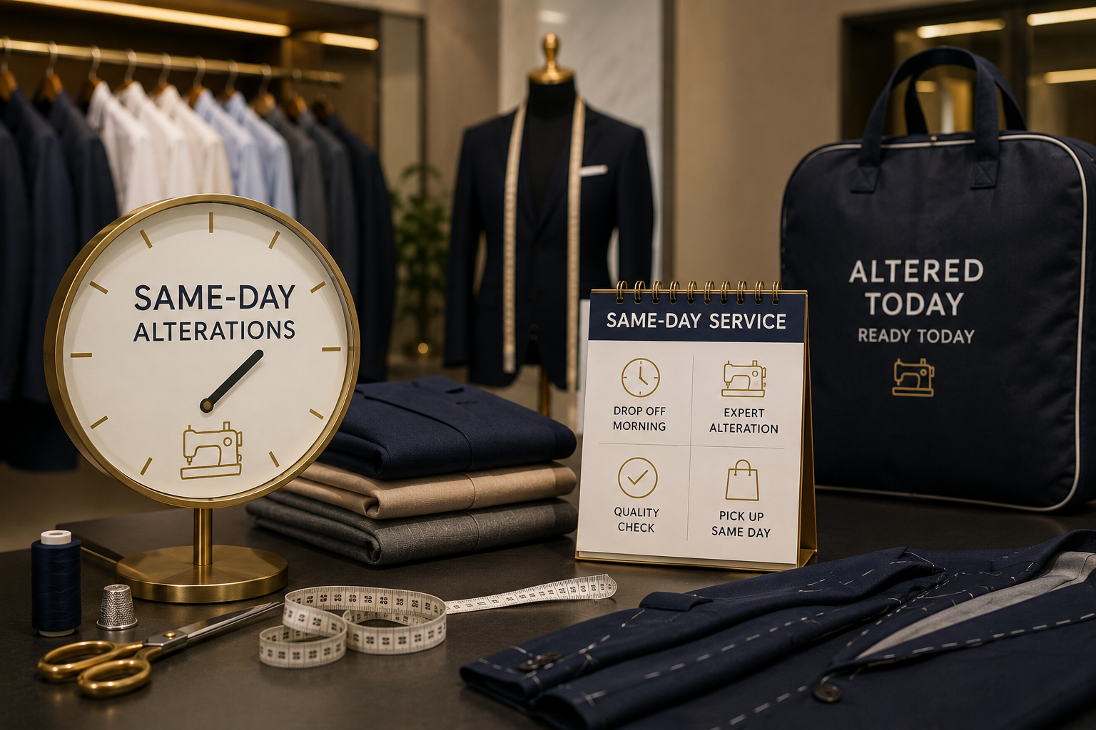 Same-Day Alteration Pricing in Dubai