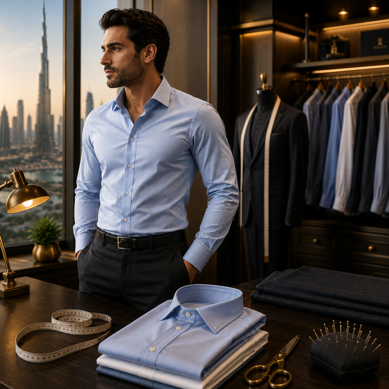 Why Shirt Fit Matters in Dubai