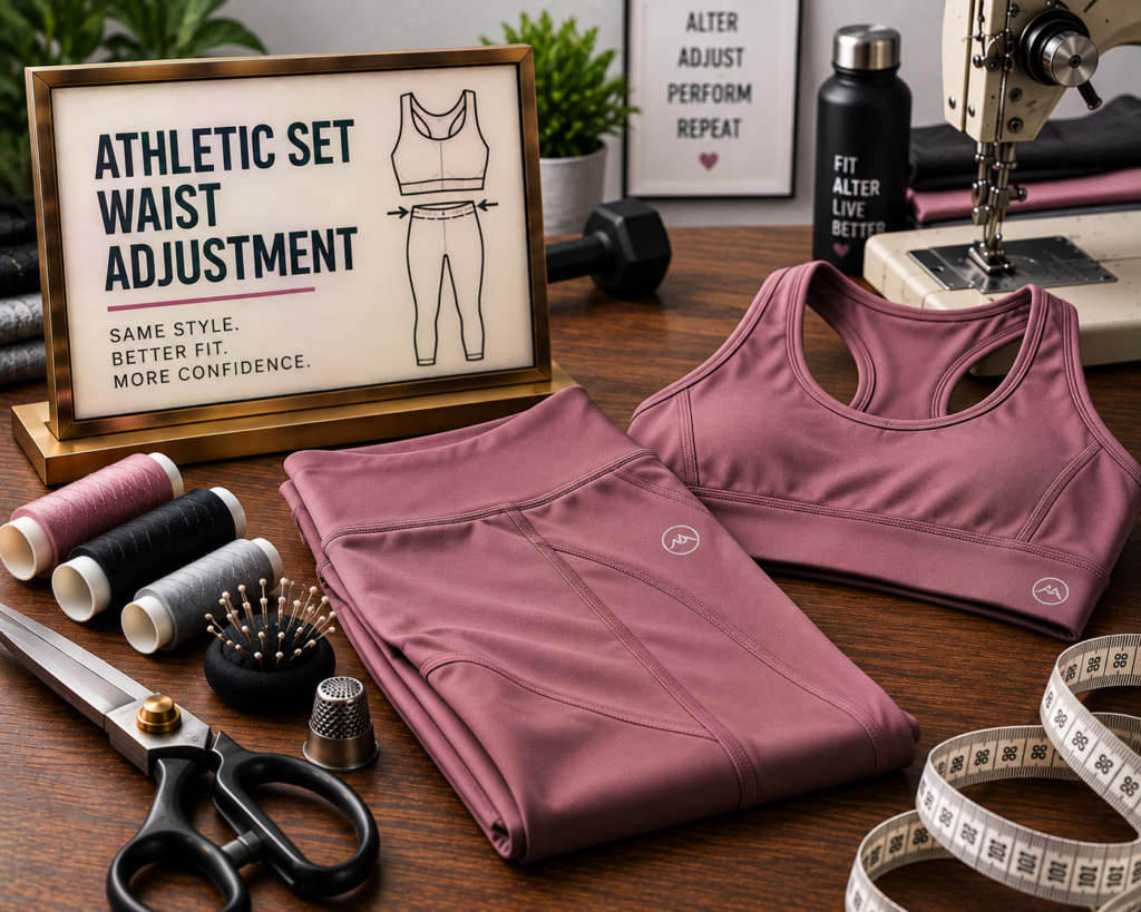 Athletic Set Waist Adjustment