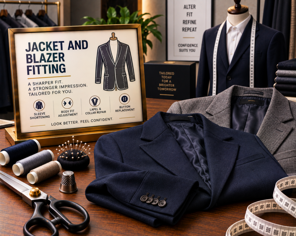 Jacket and Blazer Fitting