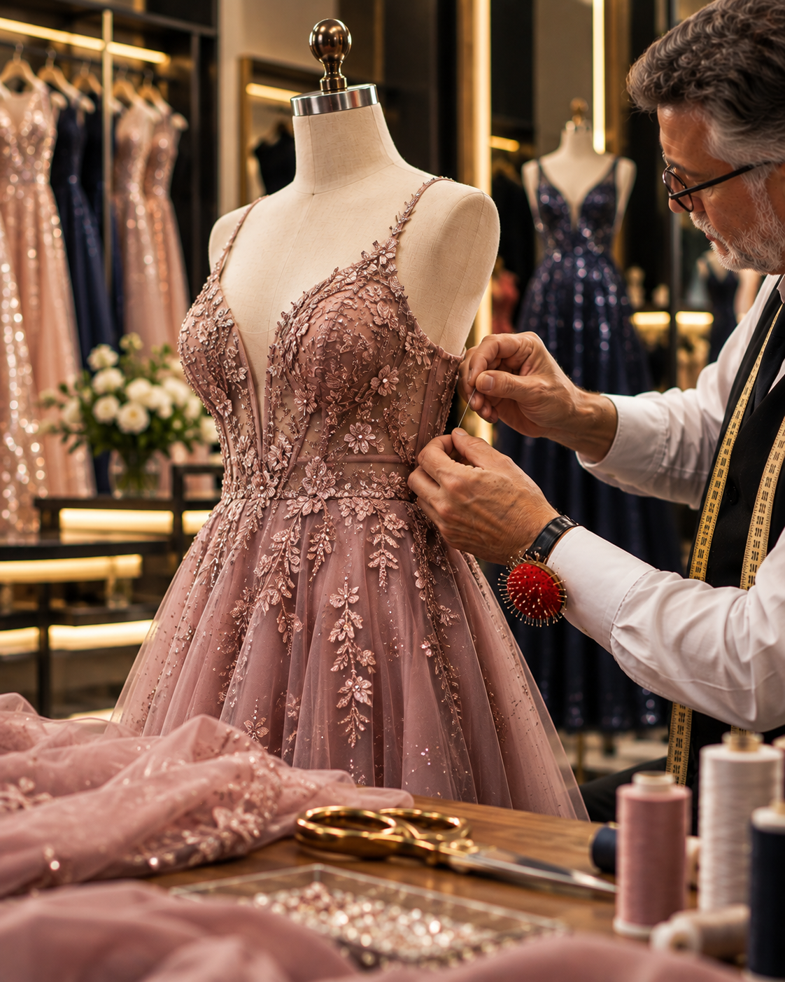 Prom and Graduation Dress Alteration in Dubai