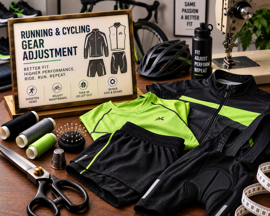 Running & Cycling Gear Adjustment