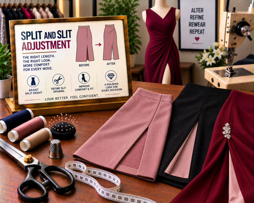 Split and Slit Adjustment