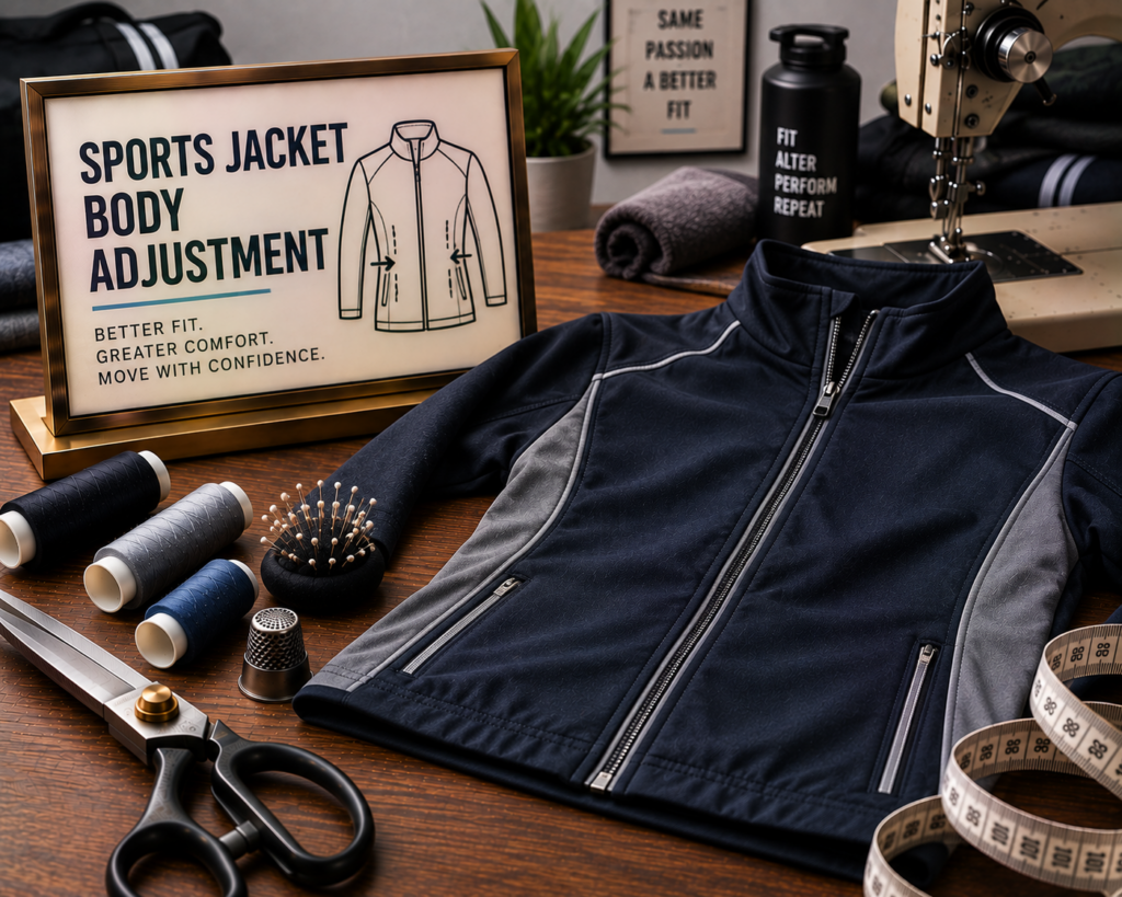 Sports Jacket Body Adjustment