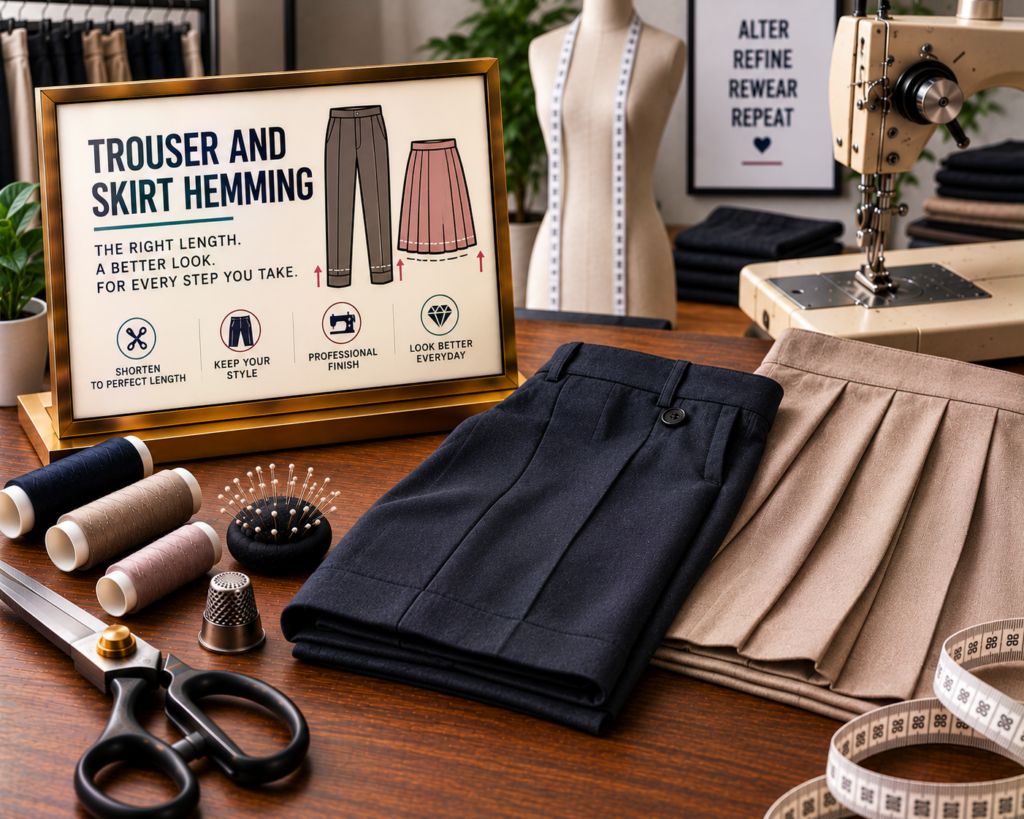 Trouser and Skirt Hemming