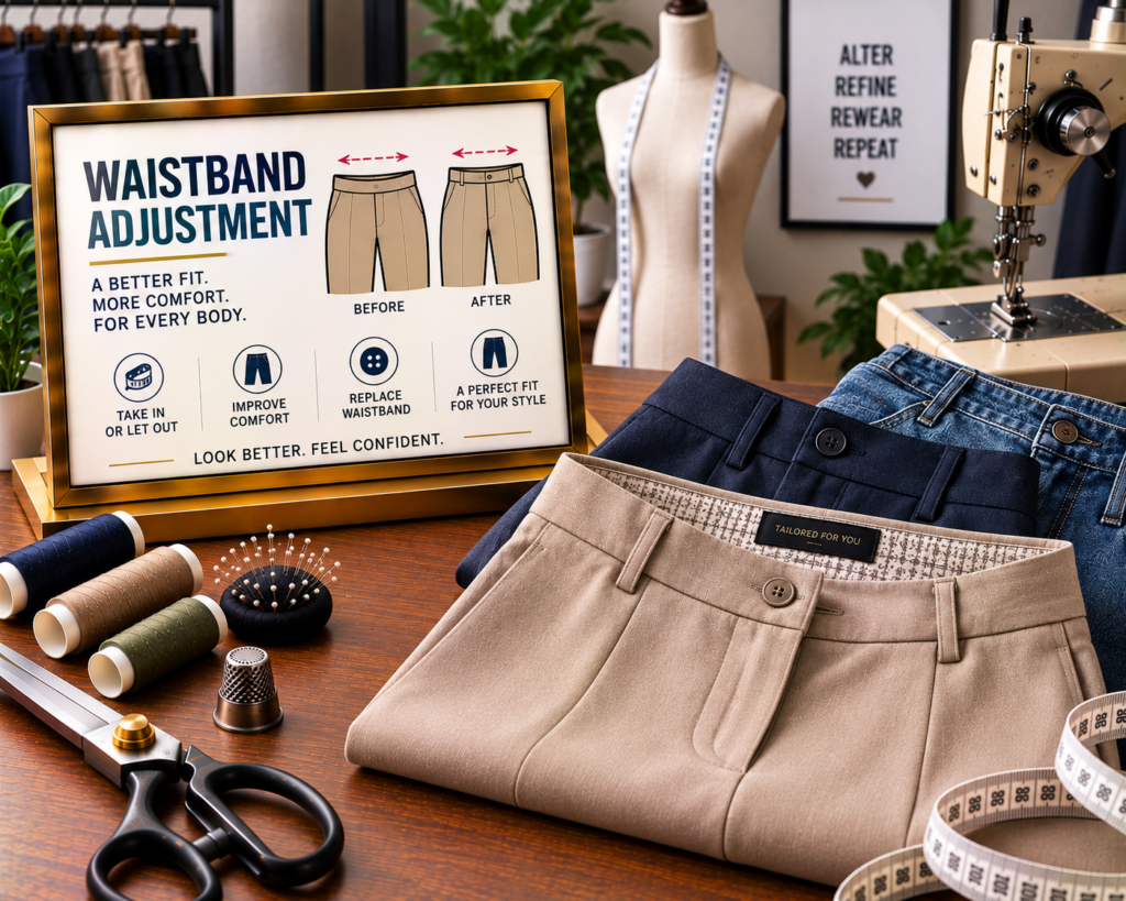 Waistband Adjustment
