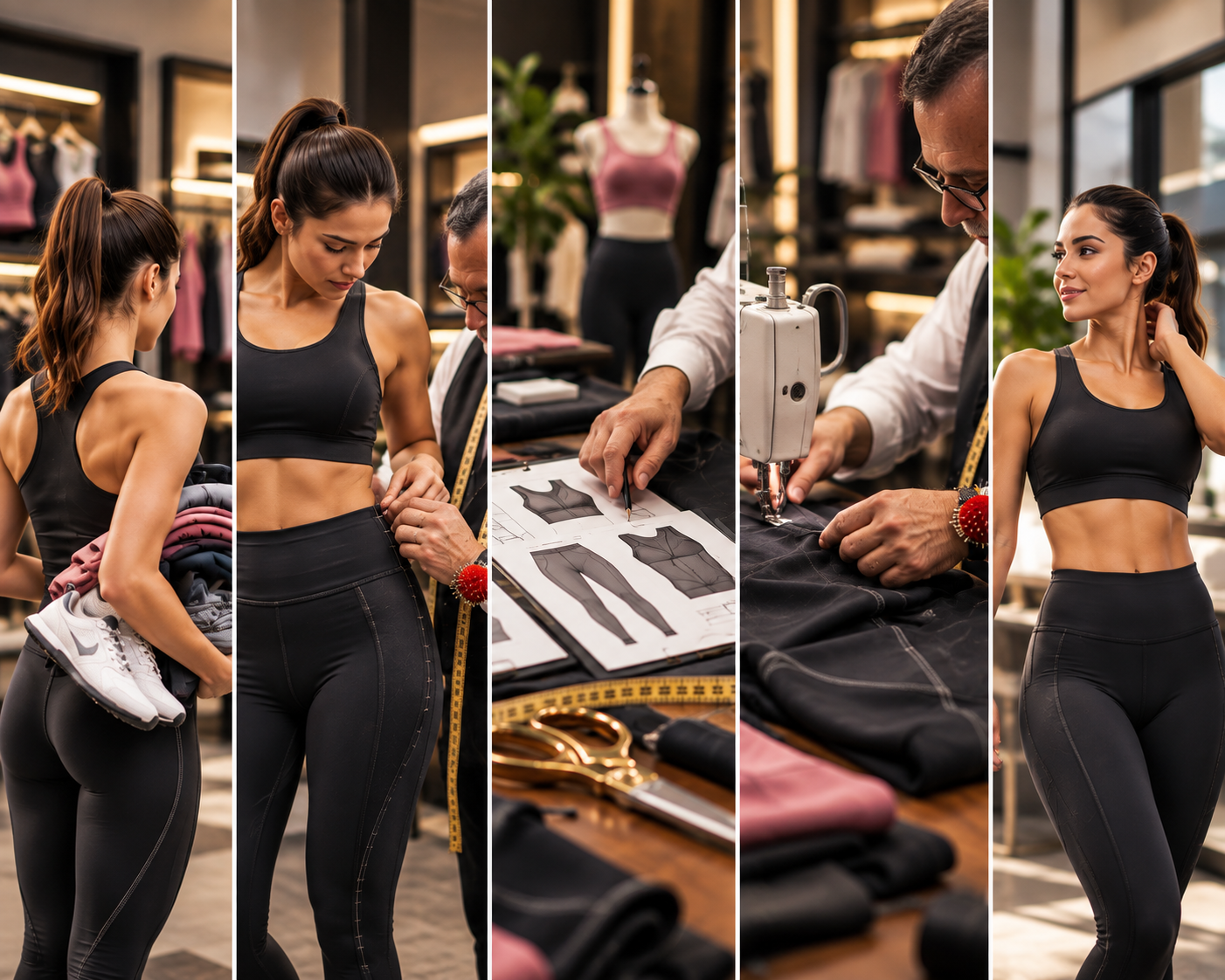 Your sportswear alteration in five steps